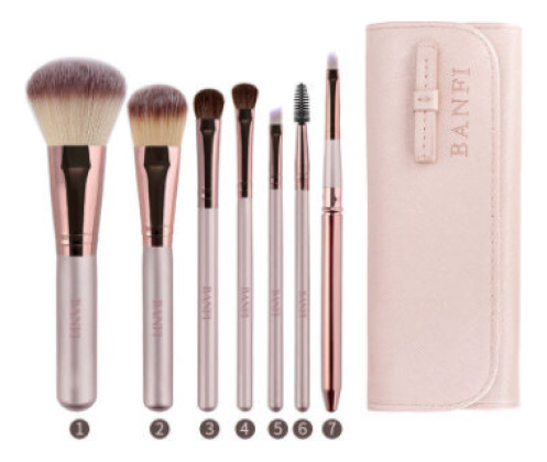 Set De Brochas De Maquillaje, Brochas Para Sombras De Ojos,