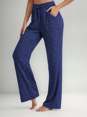 Bolsillos Lisos De Cintura Alta Para Mujer A La Moda Con Cor
