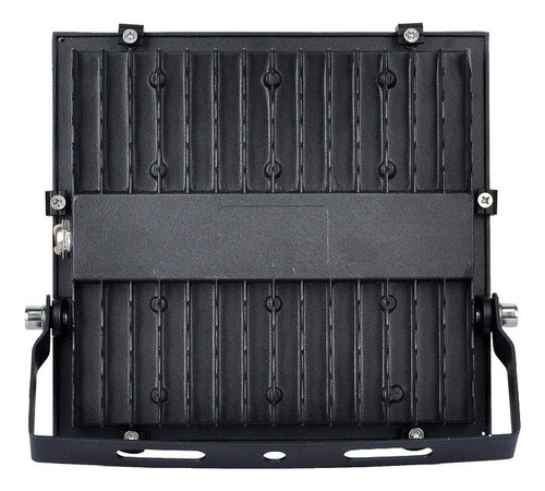 Kit De 2 Refletor Holofote De Led 50w Xlx Bumblebee Carcaça Preto Luz Verde 85-265