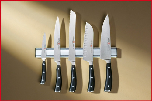 Guarda Cuchillos Con Imán Satinado 35.6 Cm Wusthof Color Plateado