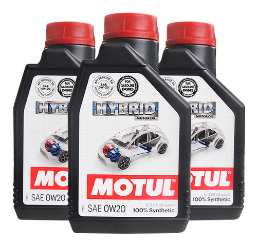 Aceite Motor Auto Hibrido 0w20 Hybrid Motul 3lt