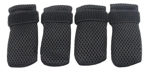 4 Uds. Botas Antiarañazos Para Gatos, Negro Pequeño