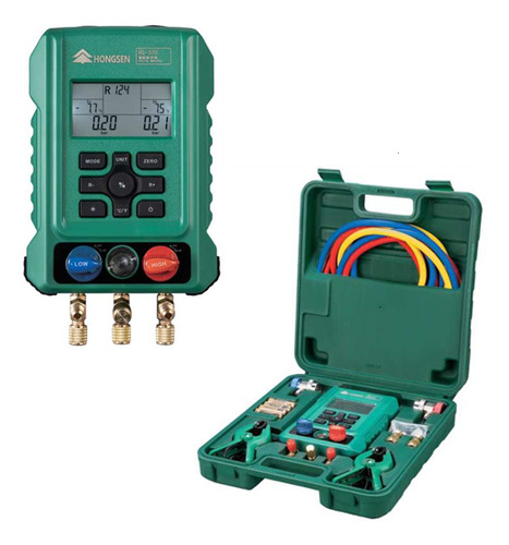 Manometro Digital 81 Regrigerantes Hs-370-a Hongsen