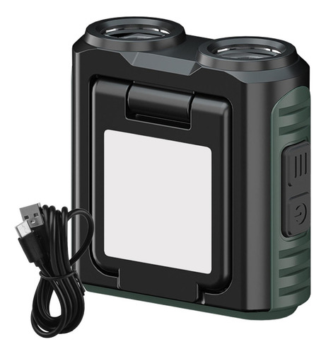 Linterna Frontal Led Recargable Usb Mini Cap Clip Para Acamp