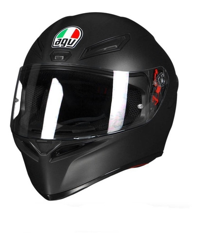Imagen 6 de 8 de Casco Agv K1 Para Moto Negro Mate Certificado Motocity