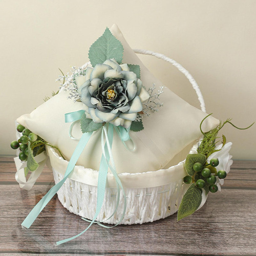 Cojín De Boda, Decoración De Cojín De Anillo, Almohadas