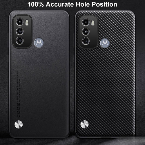 Case For Moto G60 60s 40 Fusion Cáscara De Piel Simple