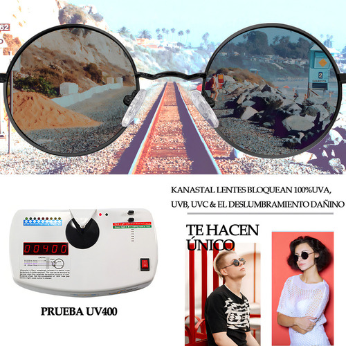 A Lentes De Sol Moda Retro Steampunk Hombre Mujer Uv