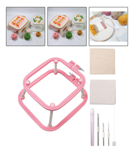Juego De Soporte Para Mesa De Bordado, Aro De Establecer Un