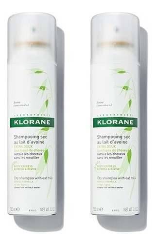 Klorane Dry Shampoo Con Leche De Avena