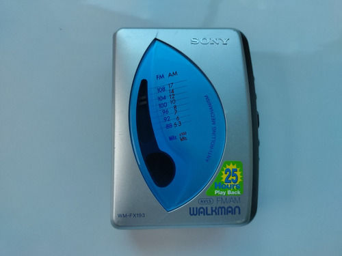 Walkman Cassette Sony Wm-fx193, Leer Descripción.