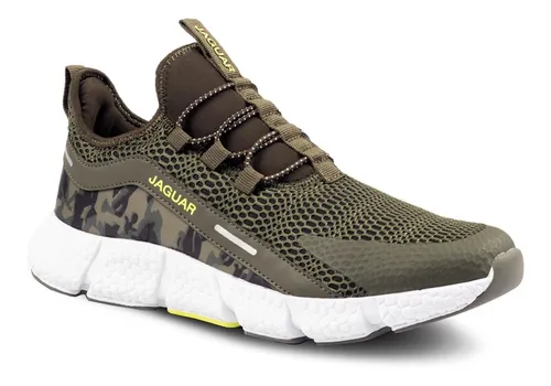 Zapatilla Hombre Jaguar Deportiva Livianas Camufladas 9314