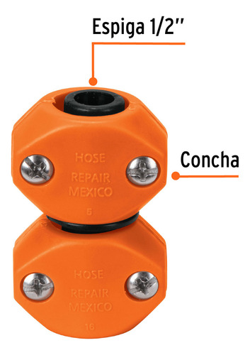 Conectores Plásticos Macho Y Hembra 1/2' 12714