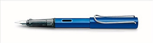 Lamy Al-star Fountain Pen, Ocean Blue, Medium Nib (l28m)