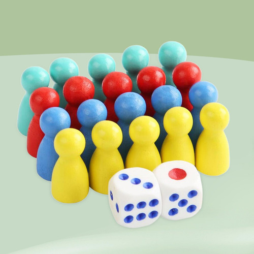 5 Juego De Peones En Tonos 5 Piezas