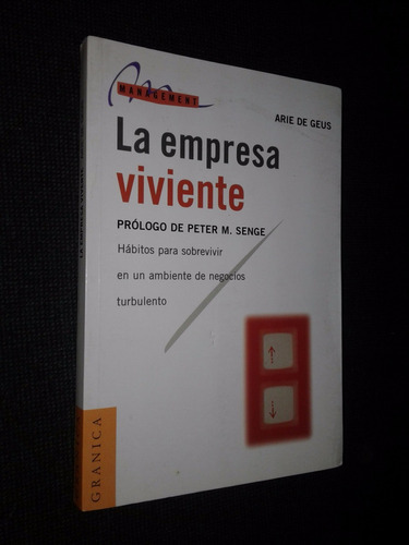 La Empresa Viviente Arie De Geus