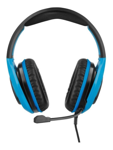 Imagen 2 de 6 de Auricular Gamer C/microfono Noblex Arena Luz Azul Led