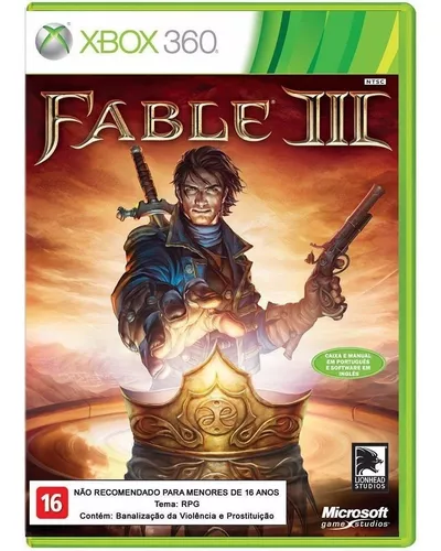 Xbox 360 Fable 3 - Novo - Original - Lacrado