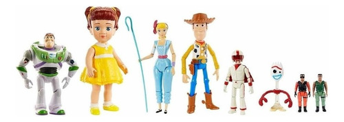 Toy Story 4 Tienda De Antigüedades 8 Figuras Articuladas Ofe