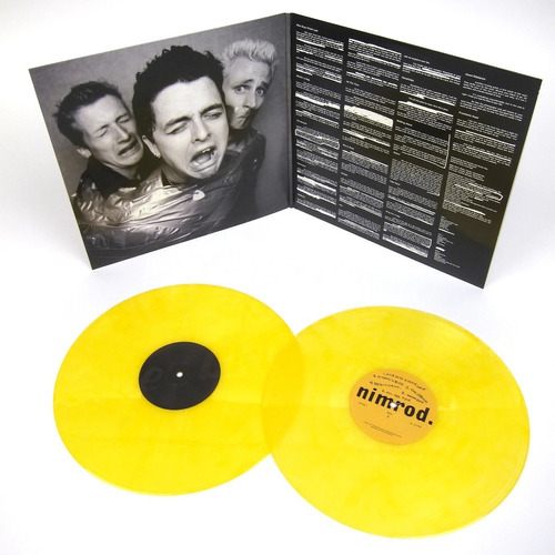 Green Day Nimrod 20th Anniversary 2lp Yellow Vinyl