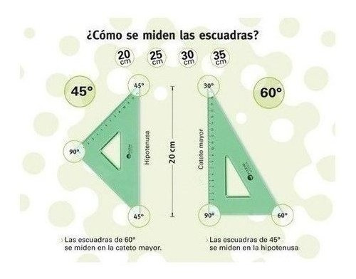 Imagen 2 de 2 de Escuadra Pizzini Estudio 35cm X 60º Art 373235x60
