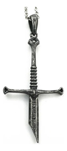 T El Señor De Los Anillos - Collar Aragorn Narsil Espada
