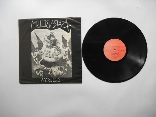 Lp Vinilo Parabellum Sacrilegio Edición2 Colombia 1987