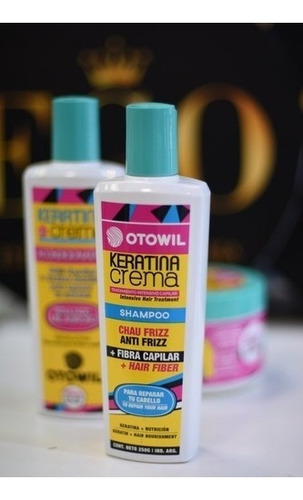 Imagen 4 de 5 de Acondicionador Keratina En Crema + Anti Frizz X250g