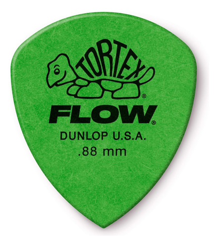 Jim Dunlop Flow Standard - Púas .88mm 12 Pzs Verde