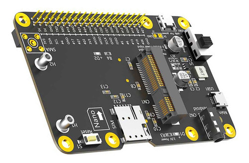 Para Módulo De Expansão Raspberry Pi 3g/4g/lte Hat Mini Pcie