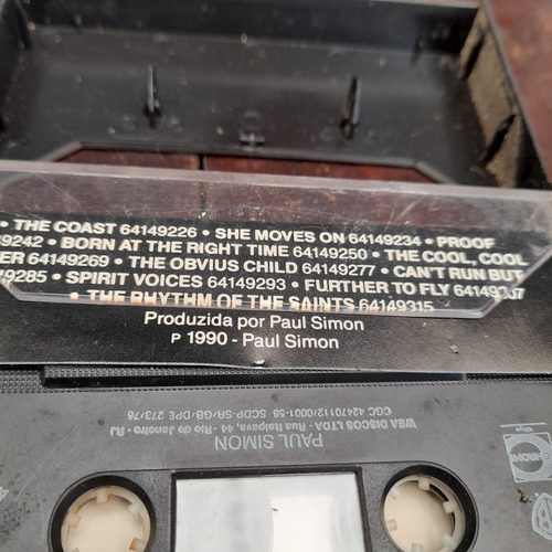 Imagem 6 de 7 de Fita Cassete K7 4 Unidades Originais Pop Rock Eua E Inglês