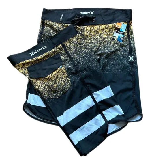 hurley phantom brazil Kit 2 Bermuda Elastano Hurley Phantom Surf Masculino Sortida
