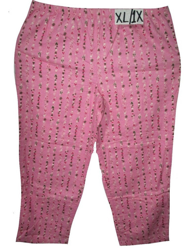 Pantalon Pijama Rosa Estampada Talla  Xl / 1x Joe Boxer