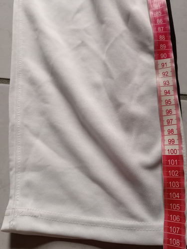 Pantalón D Béisbol Addidaas Grande Blanco Vivos Rojo Y Negro (Usado)
