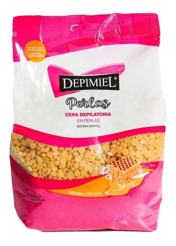 Cera En Perlas Miel Sistema Español 400g Depimiel