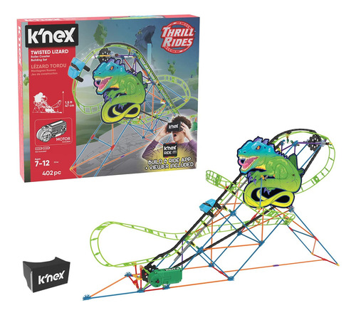 Knex Thrill Rides - Juego De Montaña Rusa Con Diseño De Laga