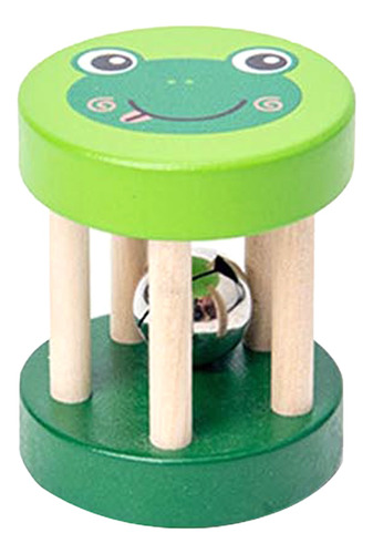 Wooden Cage Bell: Instrumento Musical De Juguete Para Niños