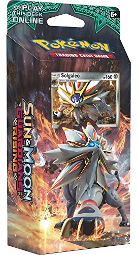 Mazo Temático De Cartas Pokémon Solgaleo Sm2 Guardians Risin