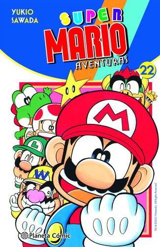 Super Mario 22, De Yukio Sawada. Editorial Planeta Comic, Tapa Blanda En Español