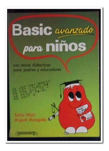 Basic Avanzado Para Niños, Libro Programación 1986