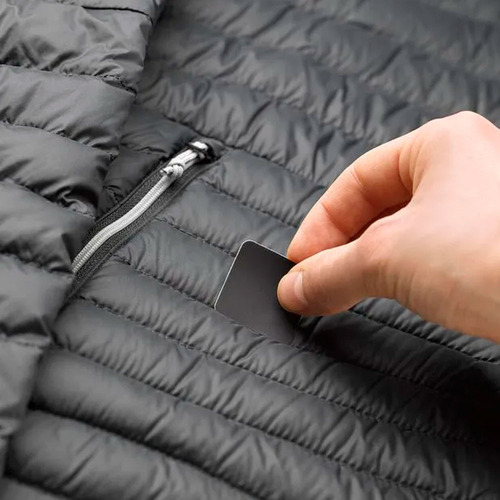 Adesivo De Reparação Para Casacos Acolchoados Cor Preto