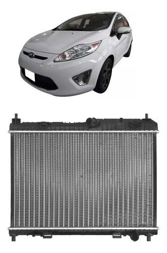 Radiador ( Al ) Ford Fiesta 2010 2011 2012 2013 Kinectic