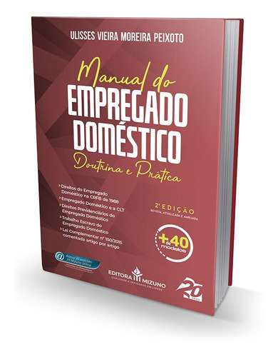 Manual Do Empregado Doméstico - 2ª Edição | Contrato De Trabalho Clt Trabalhista Lei Nº 150/2015