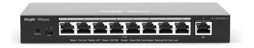 Switch Administrable 9 Ptos Giga (8 Poe/poe+y 1 Uplink) 120w