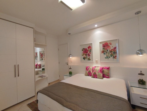 Imagem 22 de 26 de Apartamento Na Praia, Alto Padrão, Frente Mar, 4 Suítes, Varanda Gourmet, Lazer, 2 Vagas, Astúrias, Guarujá. - Ap5288