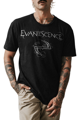 Polo Personalizado Evanescence Banda De Rock 002