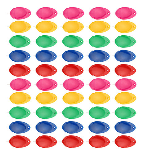 Enhebradores De Agujas De Colores, 50 Unidades, 5 Colores, P
