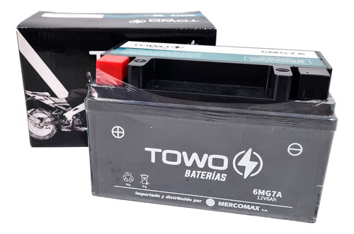 Bateria Towo Ytx7a-bs Gel Scooter 150 Styler Vx Rx 150 Um