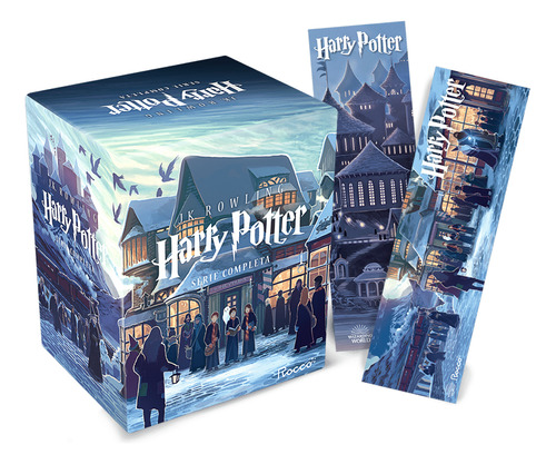 Box 7 Livros Harry Potter Coleção Série Completa