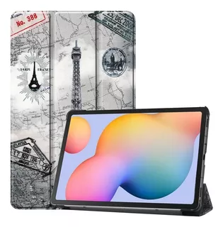Funda Smart Case Para Samsung Galaxy Tab S6 Lite Paris